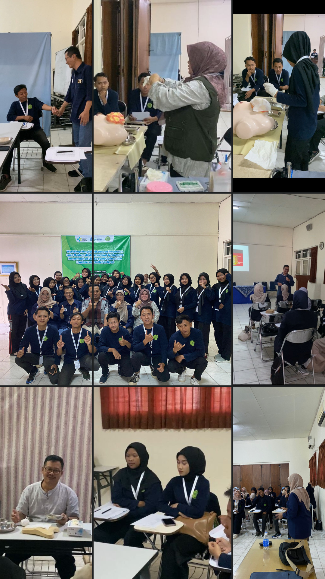 Seminar Penatalaksanaan Nyeri dan Workshop Perawatan Luka Modern di Universitas Muhammadiyah Gombong: Menuju Penyembuhan Luka Optimal dan Bebas Nyeri