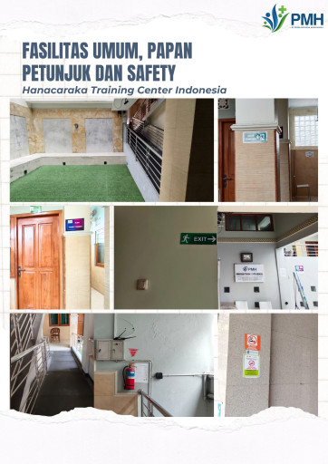 Fasilitas umum, papan petunjuk dan safety 