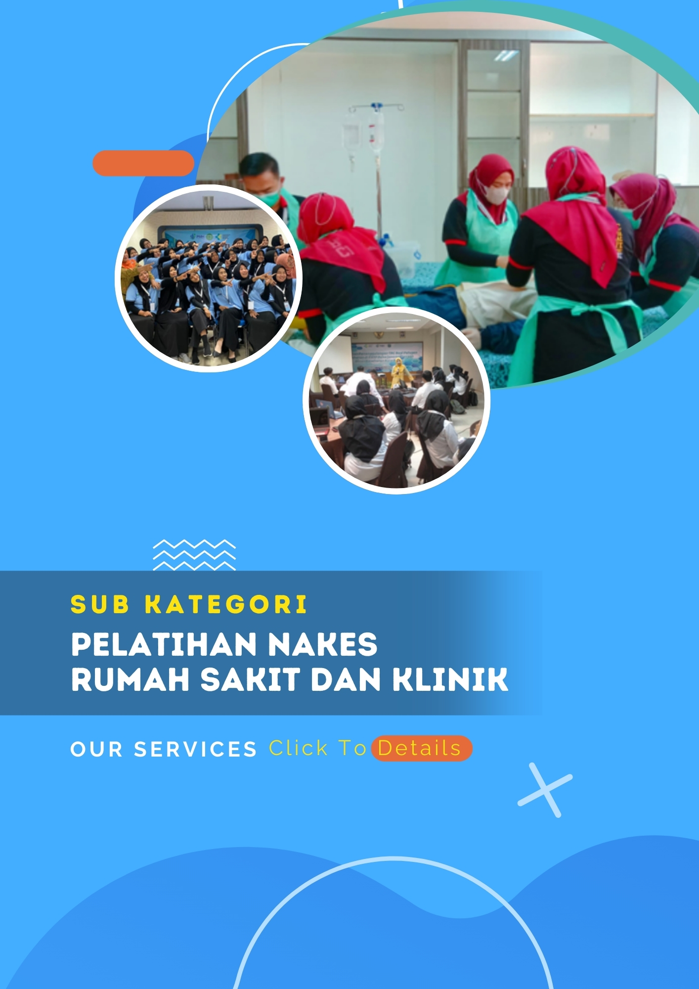 Pelatihan Nakes Rumah Sakit dan Klinik